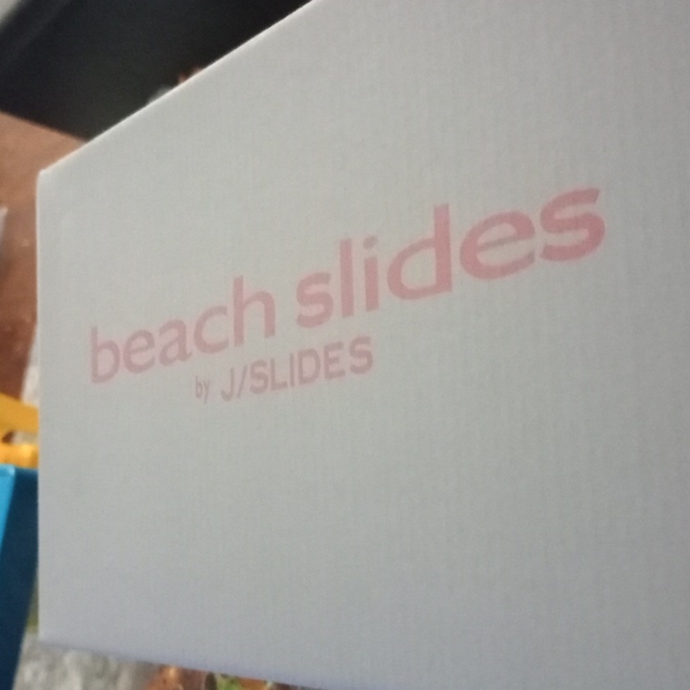 Beach Slides By J Slides Tan & Grey Available - image 3